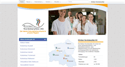 Desktop Screenshot of kliniken-nordoberpfalz.de